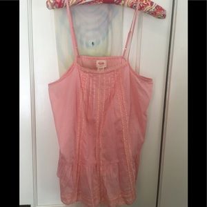 Super cute NBW cotton top with straps